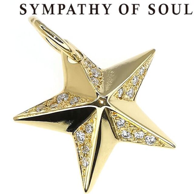 SYMPATHY OF SOUL - シンパシーオブソウル K18 ダイヤ ペンダント star