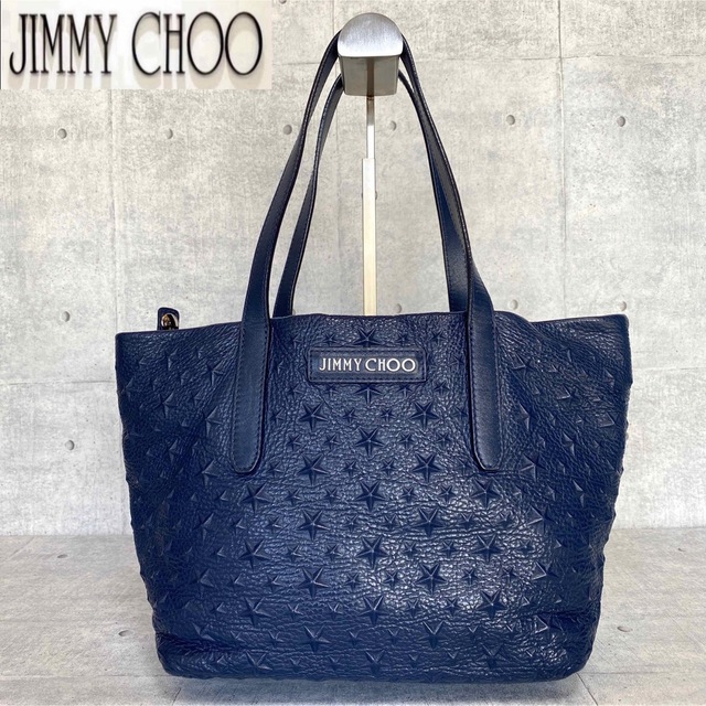 新しい季節 JIMMY CHOO - 【美品】JIMMY CHOO SOFIA/S ネイビー