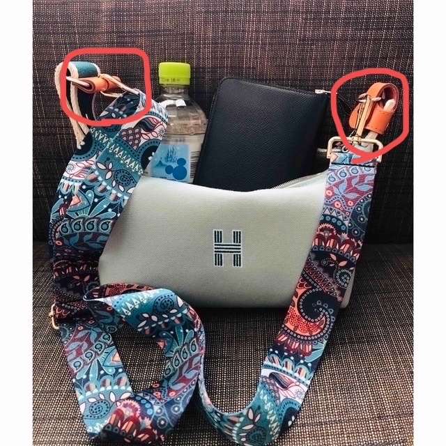 Hermes - HERMES ブリッドアブラックポーチpm gm アタッチメント部品の