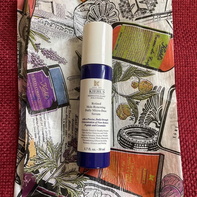 Kiehl's(キールズ)のKIEHL'S リニューイングセラム1つ、化粧水(試供品)2つ コスメ/美容のスキンケア/基礎化粧品(フェイスクリーム)の商品写真