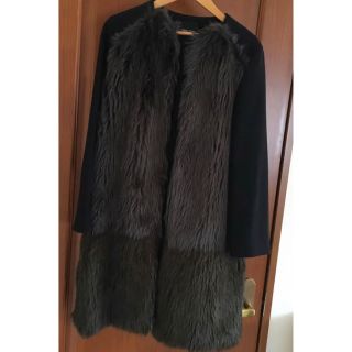 YOKOCHAN フェイクファーコート 美品