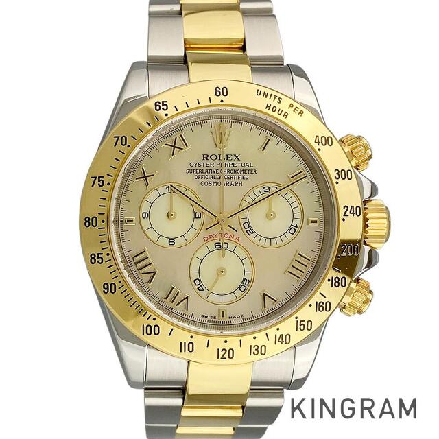 注目ショップ・ブランドのギフト ROLEX ロレックス コスモグラフ デイトナ メンズ腕時計 腕時計(アナログ)