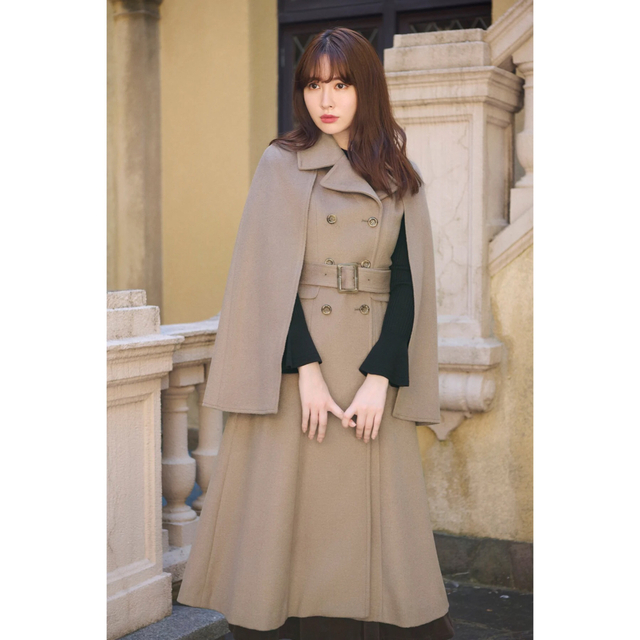 Herlipto Mademoiselle 2Way Long Coat