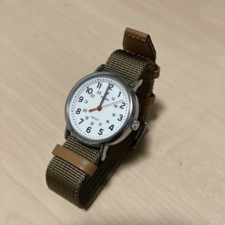 未使用 ベルト NATO 20mm アンティーク　ベージュ　ブラウン　カーキ(腕時計)