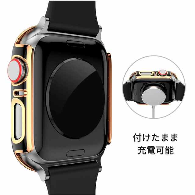 Apple Watch(アップルウォッチ)のApple Watch 38ミリ　カバー　シルバー　ホワイト スマホ/家電/カメラのスマホアクセサリー(モバイルケース/カバー)の商品写真