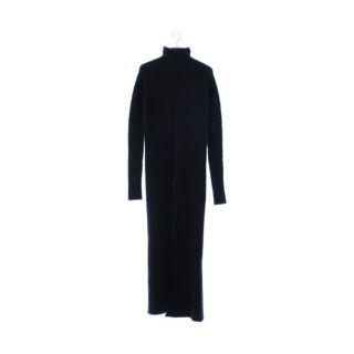 ジルサンダー(Jil Sander)のJIL SANDER ジルサンダー ワンピース 34(XXS位) 紺 【古着】【中古】(ひざ丈ワンピース)