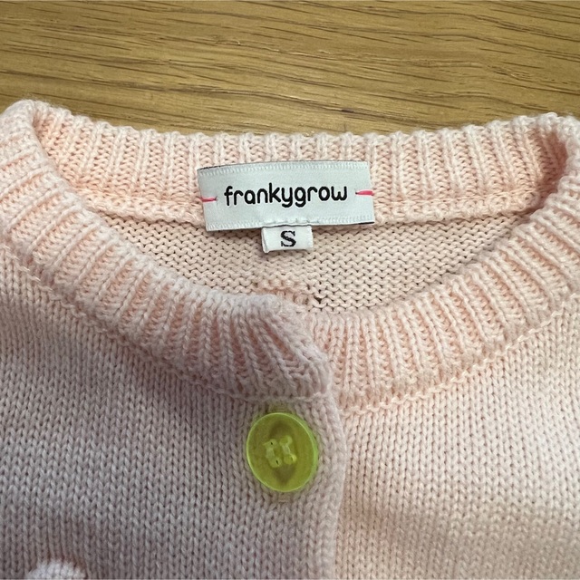 frankygrow(フランキーグロウ)のカーディガン　 キッズ/ベビー/マタニティのキッズ服女の子用(90cm~)(カーディガン)の商品写真