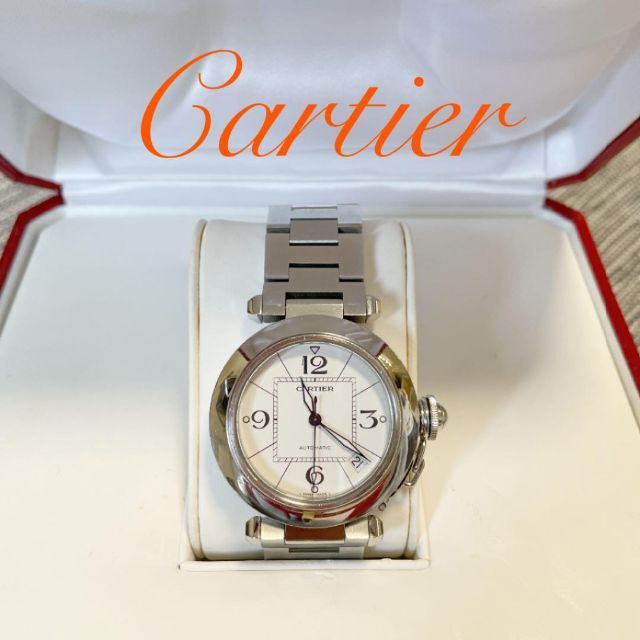 Cartier - カルティエ　パシャ　腕時計　自動巻き35mm
