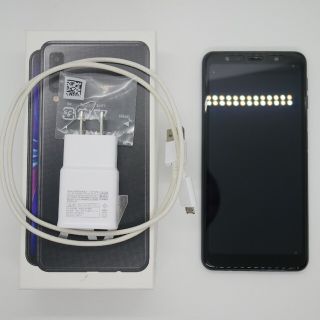 ギャラクシー(Galaxy)の楽天モバイル版 Galaxy A7ブラック SIMフリー(スマートフォン本体)