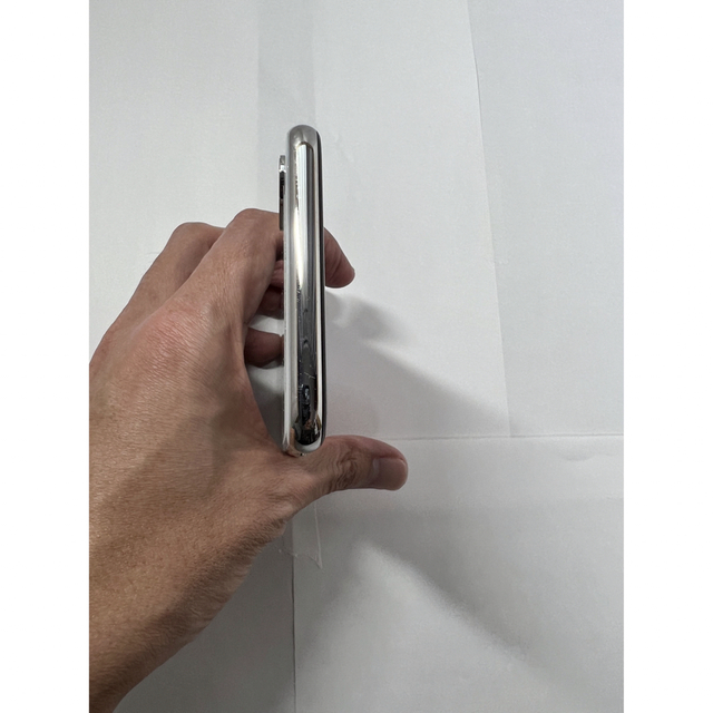 iPhone X 256GB シルバー SIMフリー　美品