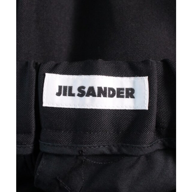 Jil Sander(ジルサンダー)のJIL SANDER ジルサンダー スラックス 46(XL位) 黒 【古着】【中古】 メンズのパンツ(スラックス)の商品写真