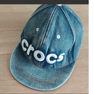 クロックス(crocs)のキャップ　クロックス　デニム(帽子)