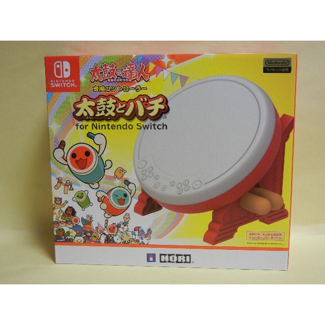 太鼓の達人　専用コントローラー　太鼓とバチ　ホリ　NSW-079　新品