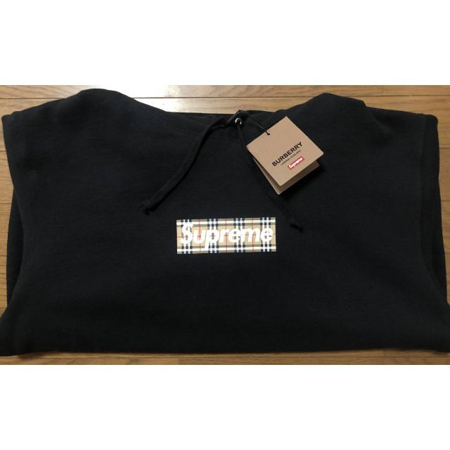 Supreme(シュプリーム)のL 22SS Supreme Burberry Box Logo Hooded メンズのトップス(パーカー)の商品写真