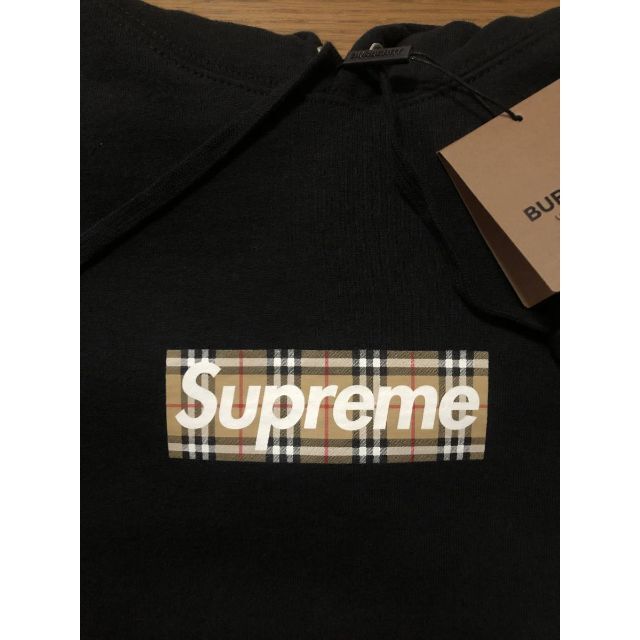 Supreme(シュプリーム)のL 22SS Supreme Burberry Box Logo Hooded メンズのトップス(パーカー)の商品写真