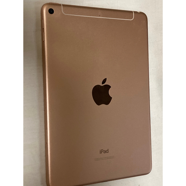 ワンオーナー　iPad mini5 256GB ゴールド　セルラーSIMフリー版