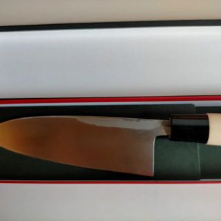 KC-512 関兼常 白紙ダマスカス 出刃 朴柄 165mm-