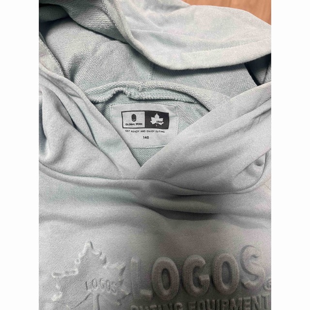 LOGOS(ロゴス)のlogos ロゴス　キッズ　パーカー140 キッズ/ベビー/マタニティのキッズ服女の子用(90cm~)(ジャケット/上着)の商品写真