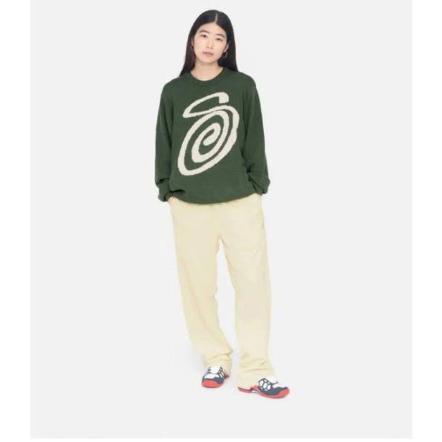 STUSSY(ステューシー)のStussy Curly S Sweater 2022 Fall メンズのトップス(ニット/セーター)の商品写真