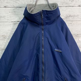 パタゴニア(patagonia)の【稀少】 パタゴニア　シェルドシンチラ　ナイロンフリース　USA製　三角タグ(ナイロンジャケット)