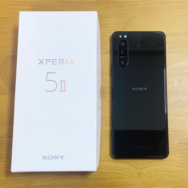 Xperia 5 II ブラック 256 GB SIMフリー