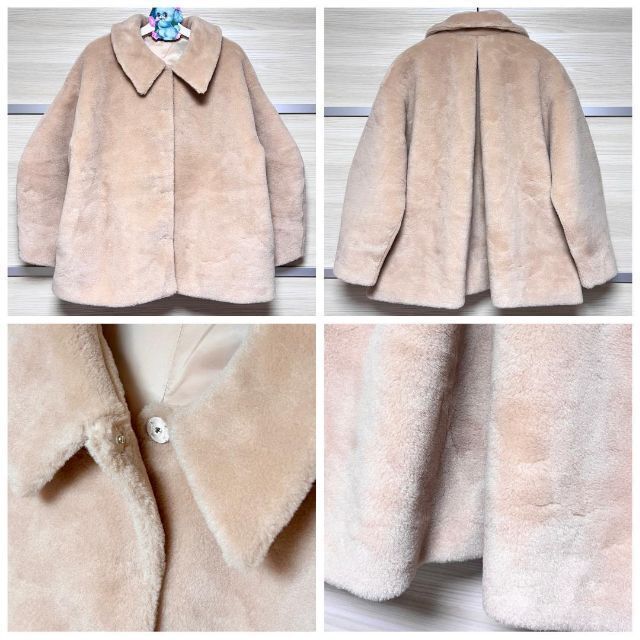 即日発送 OHGA ECO MOUTON COAT オーガ エコムートンコート