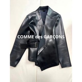 コムデギャルソン(COMME des GARCONS)のコムデギャルソン　革ジャン(ライダースジャケット)