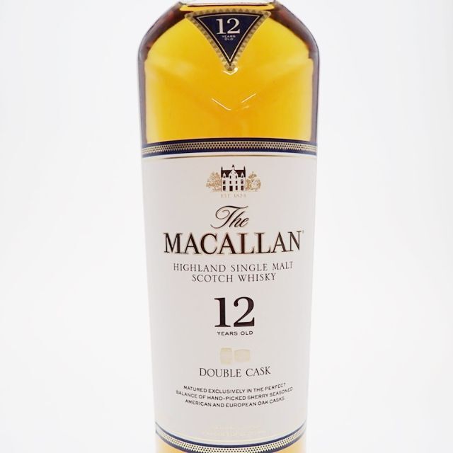 中古・未開栓】マッカラン 12年 ダブルカスク 700ml ウイスキー