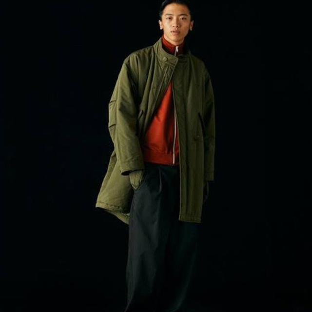 FRED PERRY(フレッドペリー)のFRED PARRY モッズコート MIX PANELLED FISHTAIL メンズのジャケット/アウター(モッズコート)の商品写真