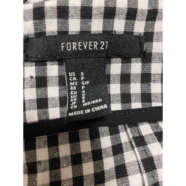 FOREVER 21(フォーエバートゥエンティーワン)の✨新品未着用✨　ギンガムチェックミニスカート レディースのスカート(ミニスカート)の商品写真