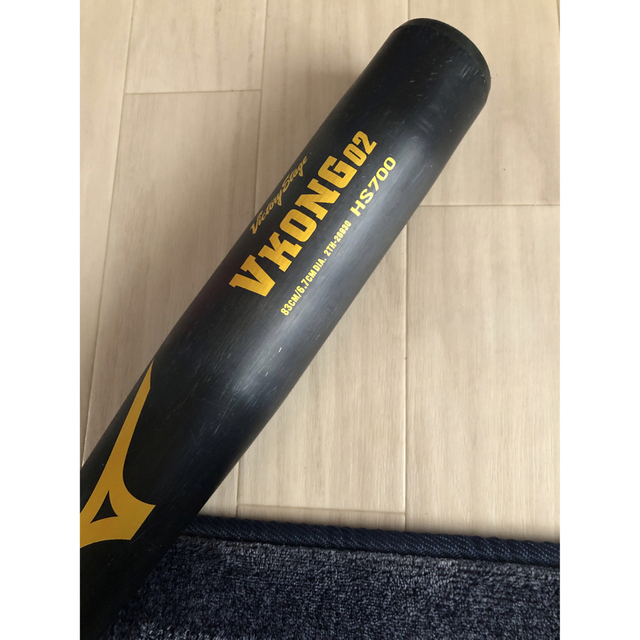 MIZUNO(ミズノ)のvkong02 中学 硬式 83cm 820ｇ スポーツ/アウトドアの野球(バット)の商品写真