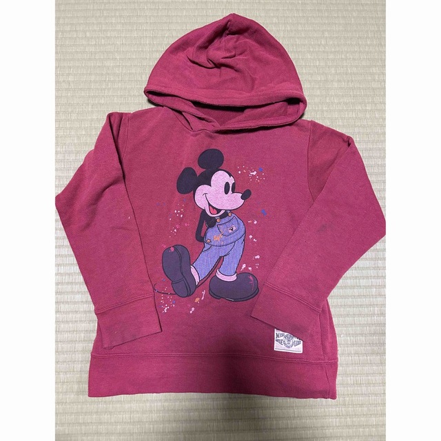 Disney(ディズニー)のディズニー ミッキー　トレーナー120サイズ キッズ/ベビー/マタニティのキッズ服男の子用(90cm~)(Tシャツ/カットソー)の商品写真