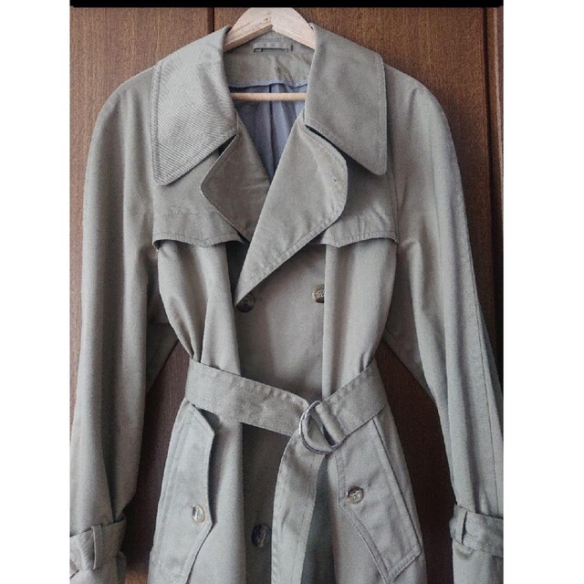 MILITARY(ミリタリー)のvintage classical trench coat 金具 ベルト メンズのジャケット/アウター(トレンチコート)の商品写真