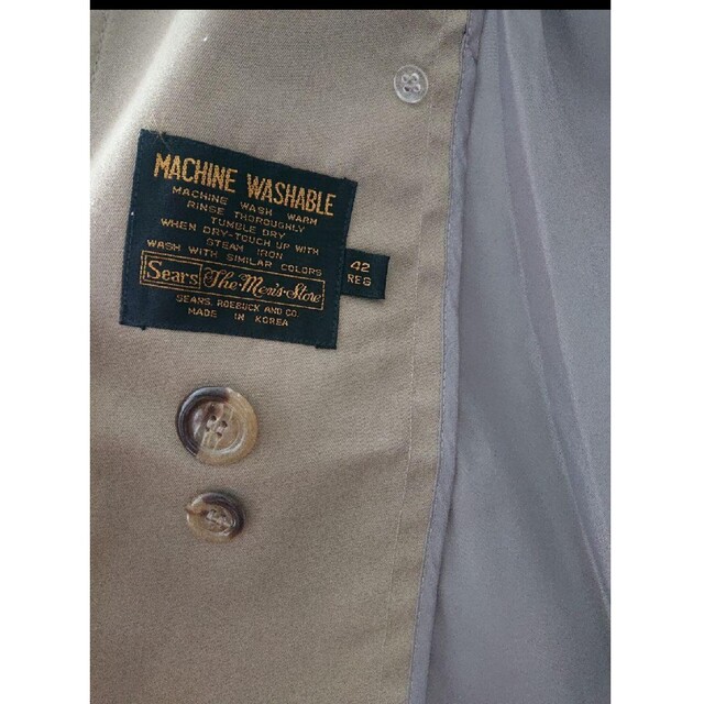 vintage classical trench coat 金具 ベルト vintage classical trench coat 金具 ベルト