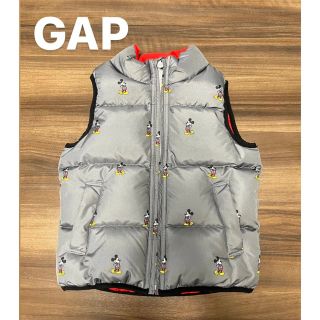 ベビーギャップ(babyGAP)の1回着用！GAP  キッズ　中綿ベスト　4years(ジャケット/上着)