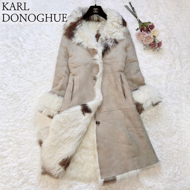 売り込み カールドナヒューKARL DONOGHUEムートンコート100%リアル