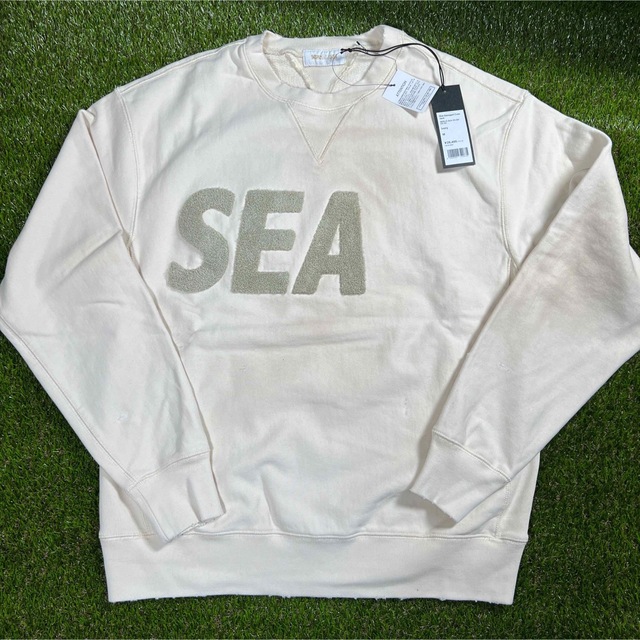 WIND AND SEA Damaged Crew neck