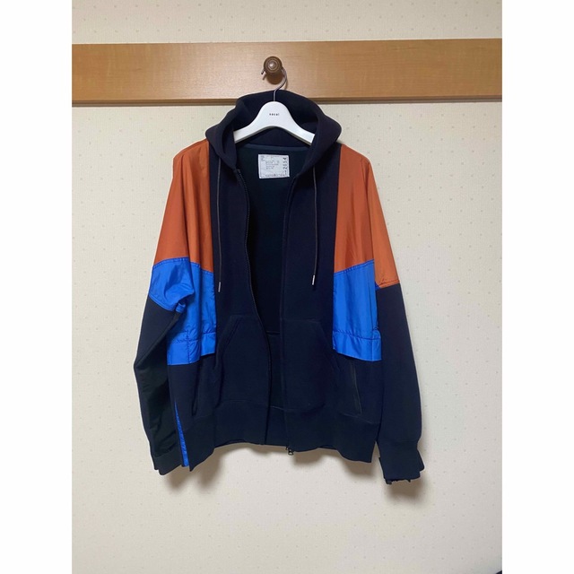 sacai 21aw パーカー　フーディ