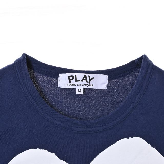 COMME des GARCONS(コムデギャルソン)のPLAY COMME des GARCONS 胸ワッペン Tシャツ レディースのトップス(Tシャツ(半袖/袖なし))の商品写真