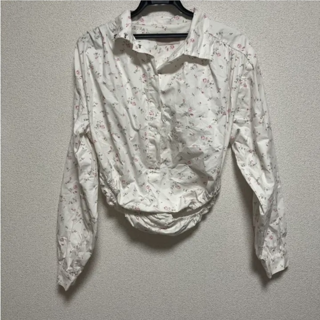 the virgins flower hook leotard shirts - シャツ/ブラウス(長袖/七分)