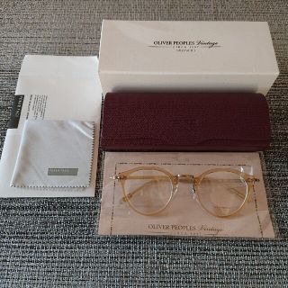 オリバーピープルズ(Oliver Peoples)の新品  希少 オリバーピープルズ 505 雅 リミテッド EYEVAN  日本製(サングラス/メガネ)