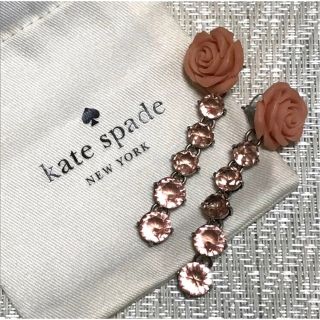 ケイトスペードニューヨーク(kate spade new york)のkate spade ケイトスペード ローズ クリスタル ピアス(ピアス)