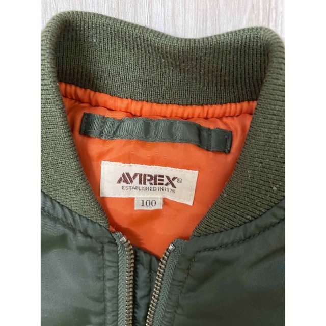 AVIREX(アヴィレックス)のアビレックス　ma-1 キッズ/ベビー/マタニティのキッズ服男の子用(90cm~)(ジャケット/上着)の商品写真