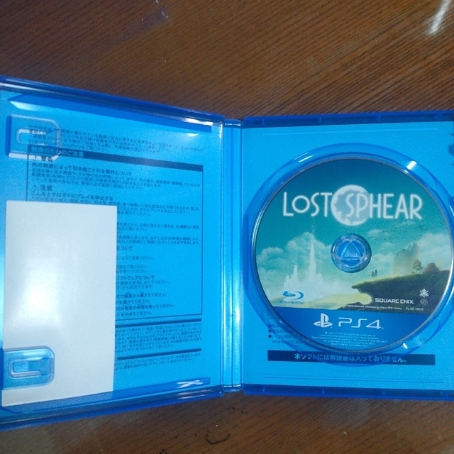 SQUARE ENIX(スクウェアエニックス)の【PS4】LOST SPHEAR（ロストスフィア） エンタメ/ホビーのゲームソフト/ゲーム機本体(家庭用ゲームソフト)の商品写真