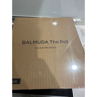 バルミューダ(BALMUDA)のBALMUDA 電気ケトル The Pot ブラック K07A-BK(電気ケトル)