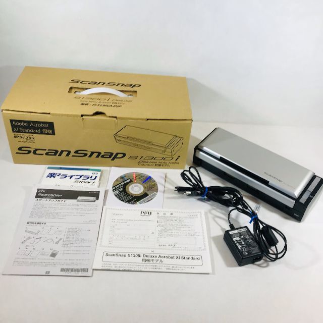 富士通(フジツウ)の富士通スキャナーScanSnap S1300i Acrobat XI スマホ/家電/カメラのPC/タブレット(PC周辺機器)の商品写真