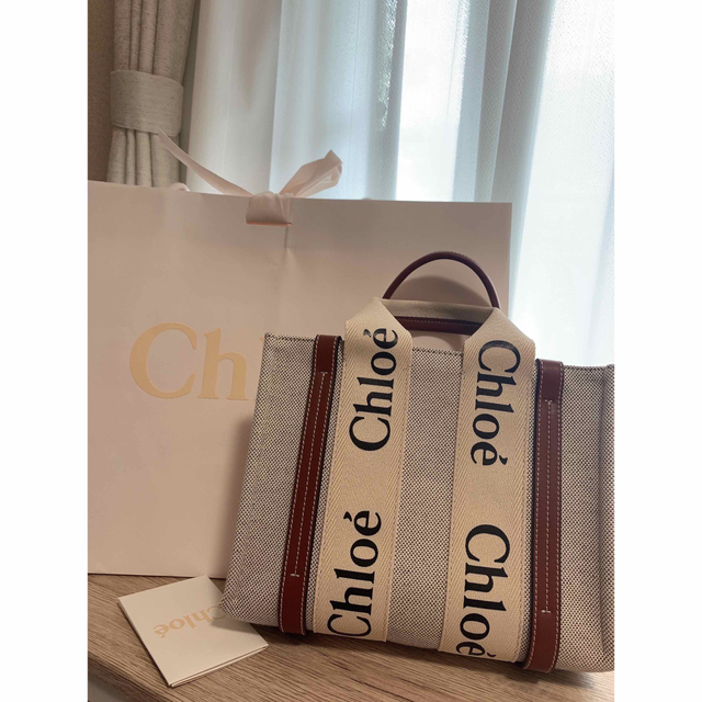 Chloe クロエwoody トートバッグ