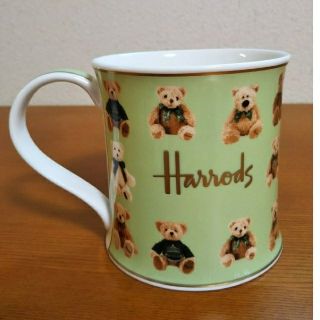 Harrods マグカップ  (テディベア)(グラス/カップ)