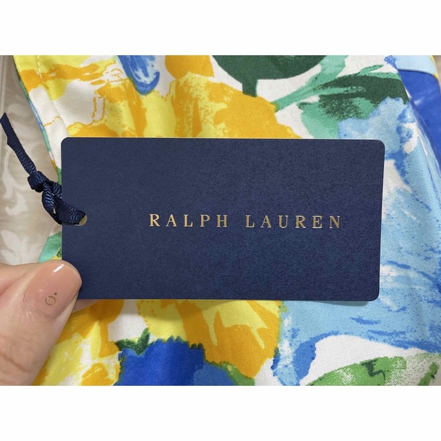 Ralph Lauren(ラルフローレン)の【新品未使用】 ラルフローレン　花柄　 アシュリンフローラル　エプロン インテリア/住まい/日用品のキッチン/食器(その他)の商品写真