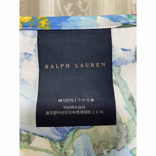 Ralph Lauren(ラルフローレン)の【新品未使用】 ラルフローレン　花柄　 アシュリンフローラル　エプロン インテリア/住まい/日用品のキッチン/食器(その他)の商品写真